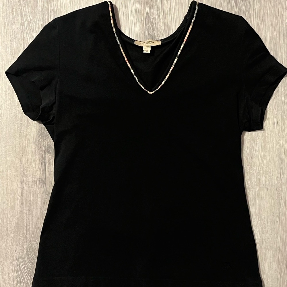 Burberry black top